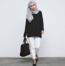 1010 Model Baju Casual Wanita Berhijab Paling Bagus Modelbaju Id