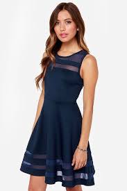 Final Stretch Navy Blue Dress Dresses Cute Dresses Fancy Dresses