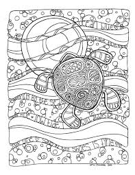 Coloring page of a turtle. Printable Sea Turtle Coloring Pages For Adults Chipmunkberry