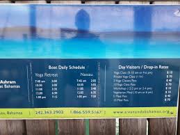 Check spelling or type a new query. Timetable For The Boat Picture Of Sivananda Ashram Yoga Retreat Bahamas New Providence Island Tripadvisor