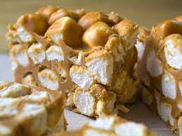 No Bake Peanut Butter Marshmallow Squares Desserts Peanut Butter Marshmallow Peanut Butter Marshmallow Squares