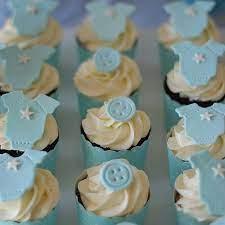 Baby boy baby shower cupcakes. Layette Themed Love Baby Shower Cupcakes Baby Shower Desserts Baby Shower Cupcakes For Girls