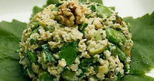 طريقة عمل سلطة الكشكة بالصور من جمانة عقاد recipe food rice grains