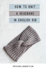 The yin and yang infinity headband came about for two reasons: This Easy Ribbed Headband Knitting Pattern Has A Fun Twist Knitting