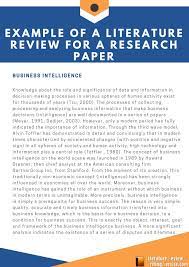 Example of a quantitative research paper. Example Of A Literature Review For A Research Paper Flip Book Pages 1 7 Pubhtml5