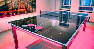 Glass Ping Pong Table