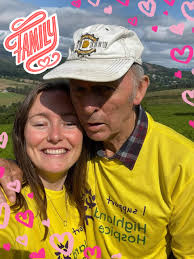 📢📢ANNOUNCEMENT #heartonthehill Challenge complete!!!! ❤️❤️Neil walked 80  heart loops, 20 miles and for approx 20 hours.💪 10 loops for every decade  he's been alive —82 yrs old next month!!! 😊And what an