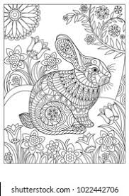Baby looney tunes coloring pages | crafts and worksheets for preschool,toddler and kindergarten. Adult Coloring Pages Free Rabbit All Coloring Pages Circle