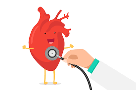 In order to prevent heart attacks, know the symptoms of heart attack early. Cute Cartoon Smiling Healthy Heart Character Happy Emoji Emotion And Hand Holding Stethoscope Check Rate Funny Circulatory Organ Cardiology Vector Eps Illustration 2286046 Vector Art At Vecteezy
