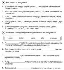 Bm tahun 2 unit 3 (ms16) | kata ganti nama diri pertama dan kedua. 48 Best Bm Tahun 2 Ideas Tatabahasa Bahasa Melayu Latihan