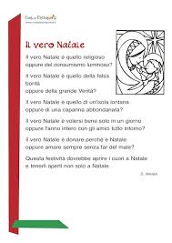 Il Vero Natale Cose Per Crescere Natale Scrittura Con Inchiostro Su Carta Bambini Di Natale