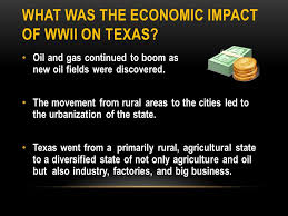 It is generally agreed that world war 2 provided a major stimulus to the american economy, starting a boom that has continued, with. Grade 4 Social Studies Unit 10 Lesson 02 World War Ii And Its Impact On Texas Ppt Download