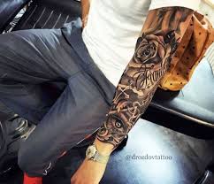 Cheap temporary tattoos, buy quality beauty & health directly from china suppliers:sexy long full arm rose tattoos for men women tatoo body leg art makeup large tiger flower fake tattoo. Pinterest Chaobella Rose Tattoo Sleeve Sleeve Tattoos Hand Tattoos