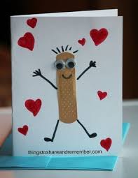 Heart card making ideas | easy and quick paper heart card in 1 minute #shorts. Bandaid Caring Card Get Well Cards Kids Cards Card Making Ideas Easy