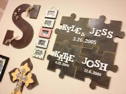 Each piece measures 12 x 12 x.5 inches. Pin By Kendra John On Diy Home Decor Game Room Decor Puzzle Crafts Decor