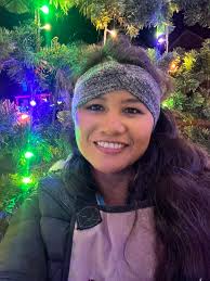 My husband and neighbor worked real hard to make this 18ft tree and I  worked the garland inside to give it more shape. This tree stemmed from an  idea that we wanted