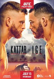 It was much of the same in the third round as holloway kept his punches straight and snapped kattar's head back at every turn. Ufc Fight Night Kattar Vs Ige Mma Event Tapology