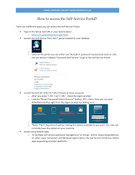 Self service password reset (sspr) portal user guide setting up your authentication phone if you choose authentication phone, you are prompted to provide your authentication phone number. 2