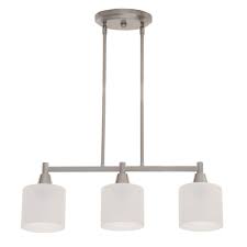 hampton bay oron 3 light brushed steel