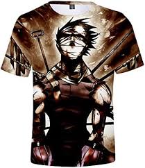Piccodos Anime Hokage Uchiha Madara 3D Short Sleeve T-Shirt Top Shirt Blouse  Cosplay Costume Brown XXL (Chest 118 cm) : Amazon.com.be: Fashion