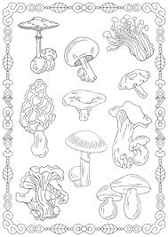 Click the pop art mushroom coloring pages to view printable version or color it online (compatible with ipad and android tablets). Mushrooms To Print Mushrooms Kids Coloring Pages