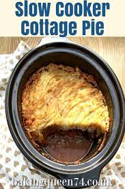 Slow Cooker Cottage Pie Cottage Pie Recipe Fall Slow Cooker Recipes Cottage Pie