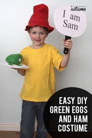Easy Diy Green Eggs And Ham Costumes For Dr Suess Day Dr Seuss Diy Costumes Green Eggs And Ham Dr Seuss Day
