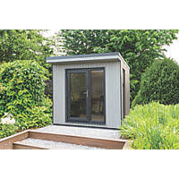 Tongue and groove mdf planks consist of mdf core sandwiched between solid wood veneer surface layer, melamine lamination or paint and acoustic fleece. Tongue Groove Cladding Summerhouses Garden Buildings Screwfix Com