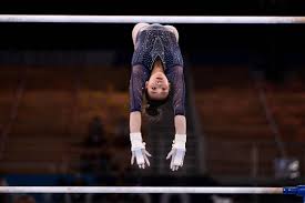That's the most difficult bars routine in the world right there. 1wpppxzwm3dwbm