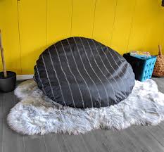 Floor Pouf Dog Bed Cover Dihult Slipcover Ikea Floor Pillow Covers Black Pinstripe Covered Dog Bed Floor Pouf Dog Bed