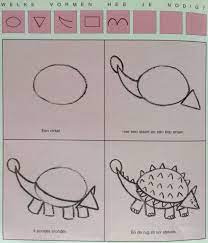 Dinosaurussen kunnen heel makkelijk te tekenen zijn als je weet hoe je moet beginnen. 12 Ideeen Over Dino S Dinosaurus Dinosaurussen Thema