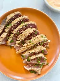 Quick and Easy Marinated Seared Ahi Tuna Recipe | Pamela Salzman