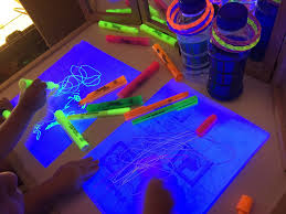 Do you enjoy making things? Learning And Exploring Through Play Glow In The Dark Activities For Kids