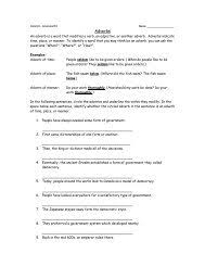 Adverb for kids in english grammar, adverb definitino for kids, use of adverb in sentence, examples, types, adverb list, exercise, worksheet, pdf. Find The Adverbs Of Manner In The Following Text And Underline Them