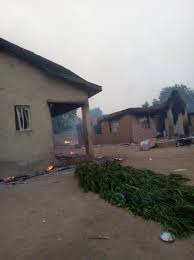 Sunday igboho has stood in the gap to fight for the security of the ordinary citizens of south western nigeria at great personal cost. Photo News Angry Youths Set Seriki Fulani S House 11 Cars Ablaze After Sunday Igboho S Visit Bazefor9ja Com