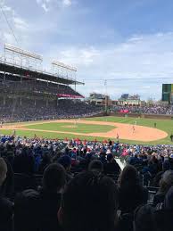 Wrigley Field 3d Seat View Wrigley Field Seat Map With Rows