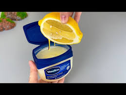 Mix Vaseline with Lemon and you will be shocked! If only I had known about  this earlier! - YouTube
