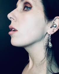 Pin By Ana Julia On Poisonous Like Us Chelsea Wolfe Chelsea Drop Earrings