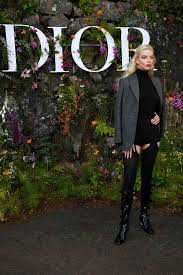Anya Taylor-Joy Shines in Black Patent Leather Buckled Boots at Dior 2025  Cruise Show