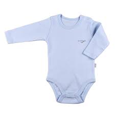 Kitikate Organik Bebe Uzun Kol Badi Mavi Bebe Mavi Urunler