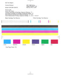 You can also create your own color swatches to test specific colors you want to use in your designs. Hp Officejet 5510 6100 Psc 2100 2400 And 2500 All In One Product Series Correcting Printing Quality Problems When Printing From Windows Hp Customer Support