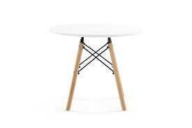 These small stands contain multiple drawers and compartments to store nighttime necessities. Ovela Kids Eames Replica Dining Table White Matt Blatt
