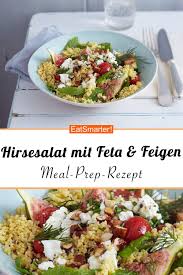 Salat Mit Hirse Schafskase Und Feigen Rezept Mit Bildern Rezepte Hirsesalat Hirse