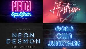 We can even make it waterproof! 15 Neon Font To Inspire Your Web Designs In 2020 Web Knowledge Free