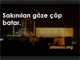 Sakinilan Goze Cop Batar Atasozu Org