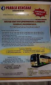 Jadwal bus malam / akap sumber alam. Lowongan Kerja Kernet Bus Terbaru