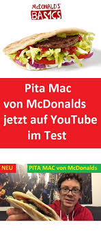 Der Pita Mac Von Mcdonalds Ist Neu Wie Das Fladenbrot Mit Rindfleisch Schmeckt Und Was Alles Drin Ist Erfahrst Du Im Video Mcdonalds Macpita Pitam Junkfood