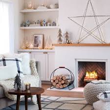 Bring the holiday season's snowy charm indoors! Warm Winter Traditional Living Room Decor Collection Threshold Target