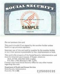 Social Security Card Back Template Social Security Card Doctors Note Template Card Template