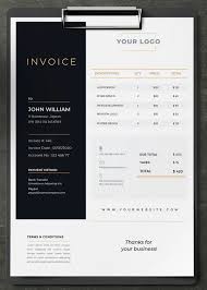 Invoice Template Ai Eps Psd Invoice Design Template Invoice Design Invoice Template